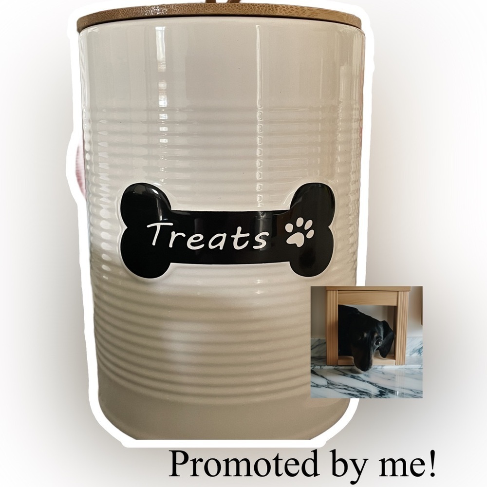 Treat jar for your pooch! Discount ended!​​​